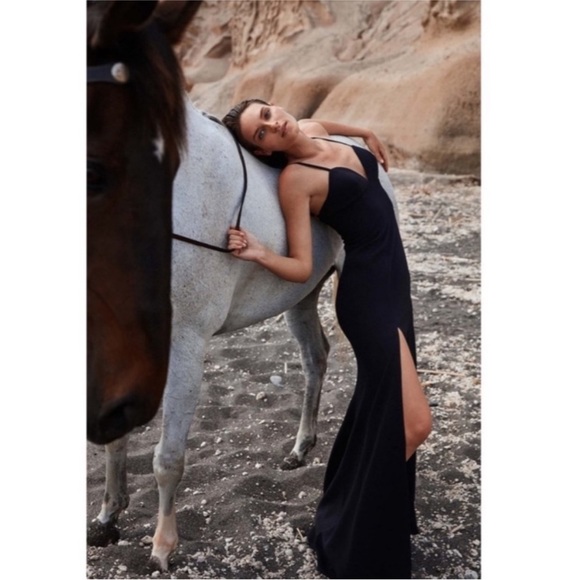 Beautiful new with tags dress the population dress black - Picture 7 of 7